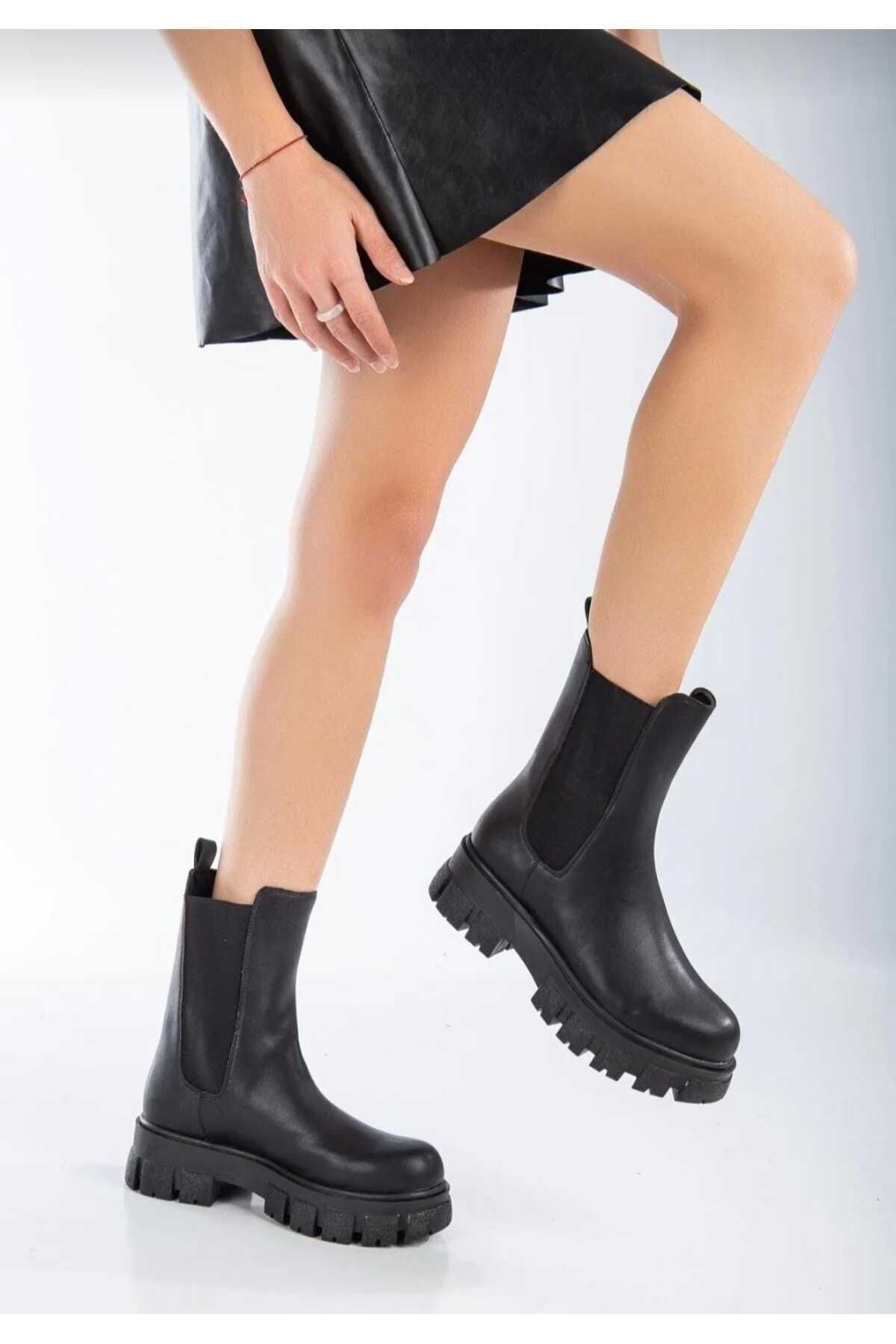 ACMZ SHOES-Women's Elastic Boots - Comfortable and Stylish Design 3