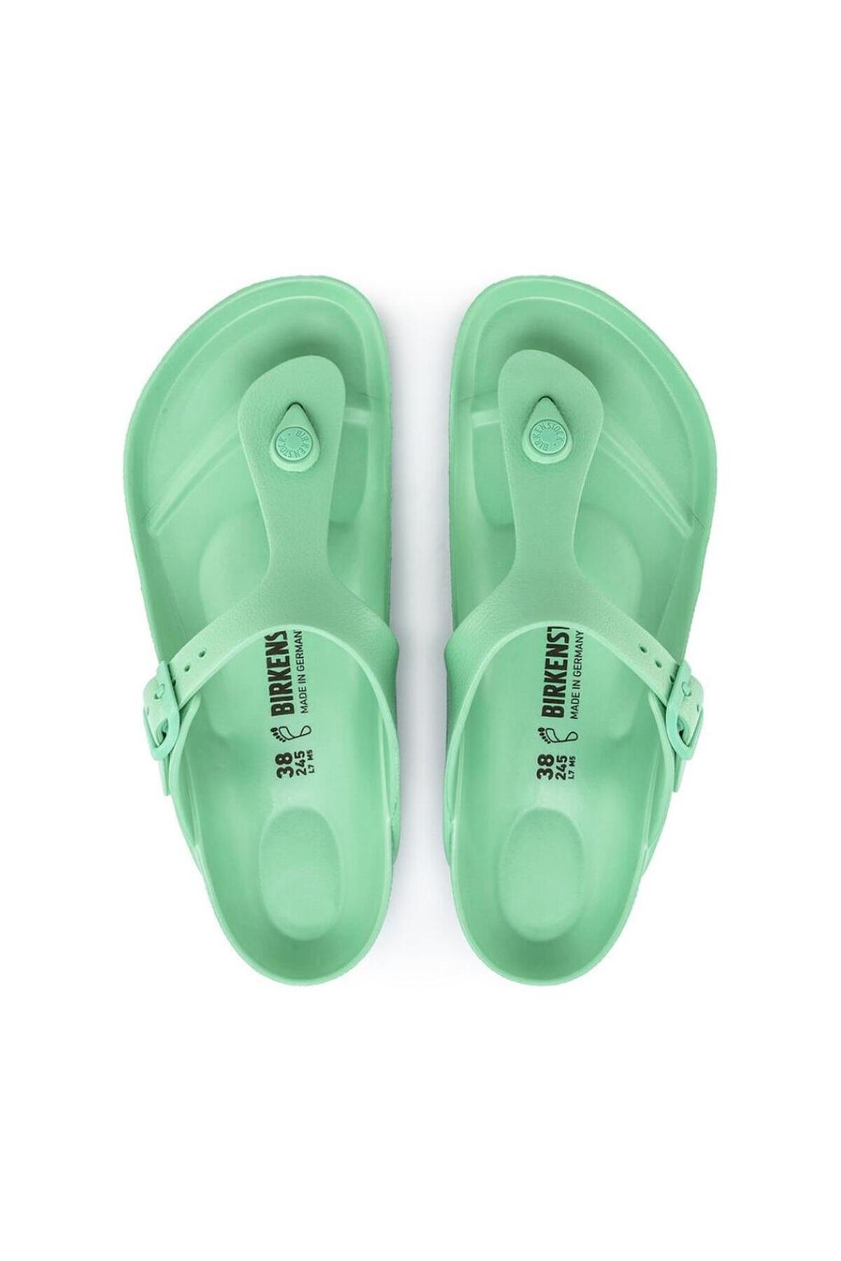 دمپایی Birkenstock بیرکن‌استوک جیزه ایوا 1019158 جید پررنگ اورجینال - تصویر 3