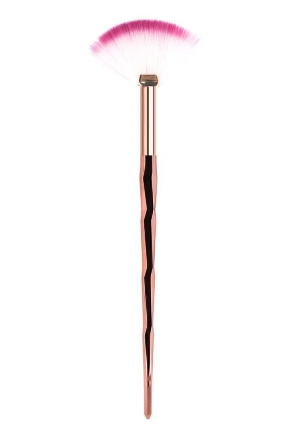 MUJGAN Tekli Highlighter Fırçası Bronz Renk