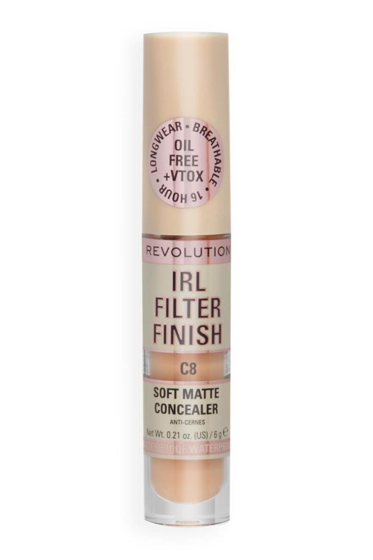 Revolution پوشش دهنده آرایشی مایع IRL FILTER FINISH
