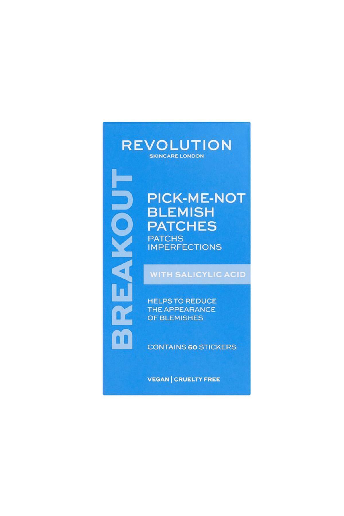 چسب جوش سرسیاه باند ضد لکه سیلیسیلیک اسید Revolution 60 تایه REVOLUTİON SKİNCARE