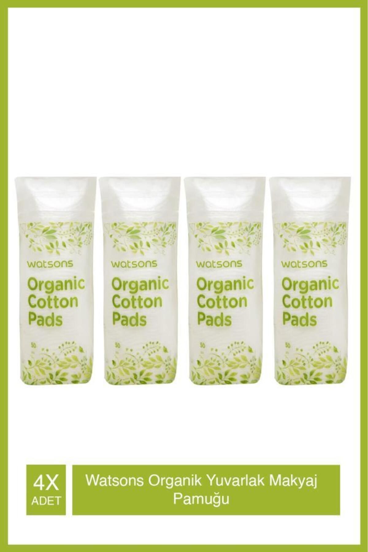 Watsons Organik Yuvarlak Makyaj Pamuğu 50ad Tr X4 Adet