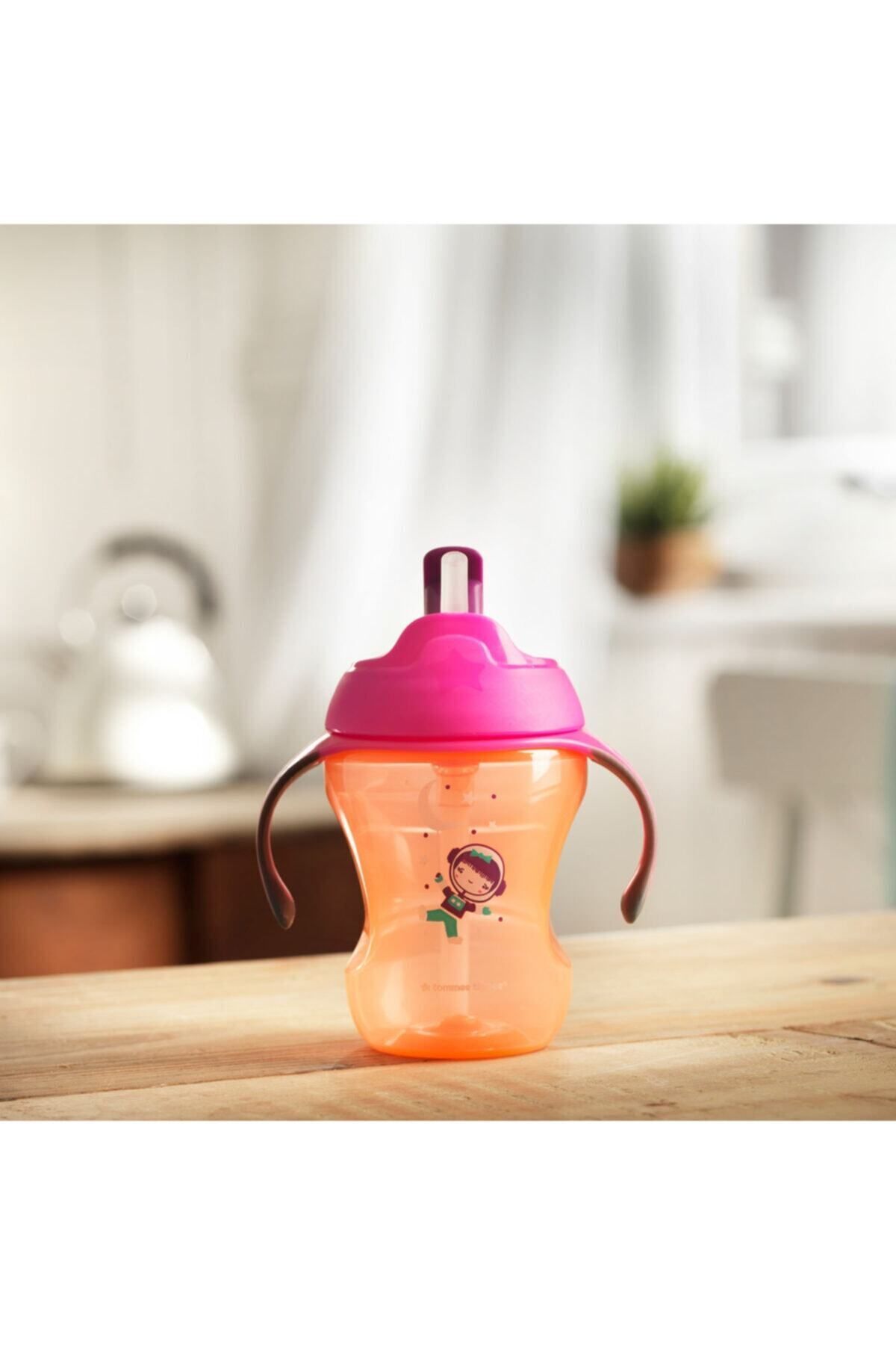tommee tippee-Educational Sippy Cup with Straw 6+ Months 230 Ml 2