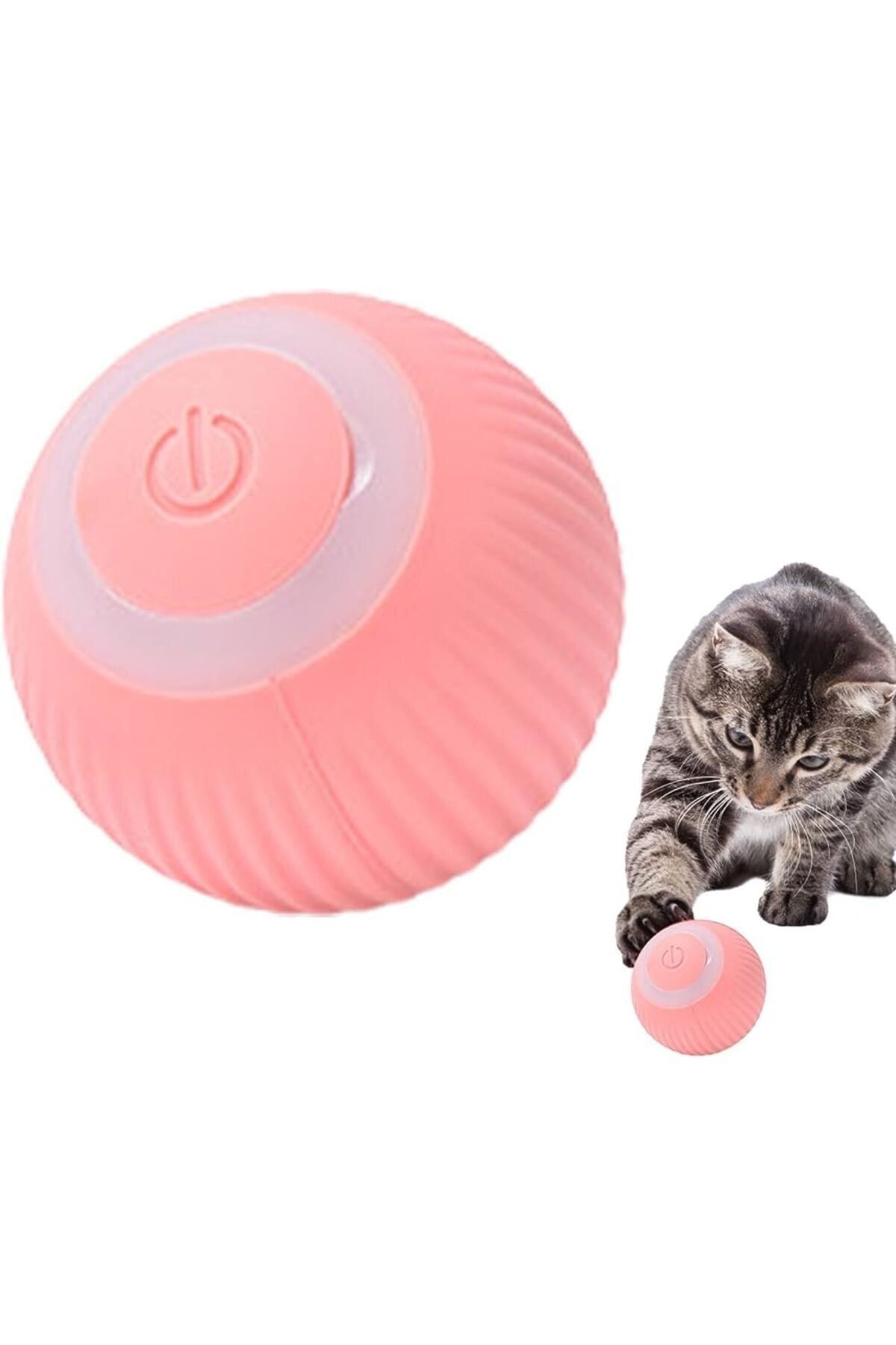 AKGÜNEY-Smart Cat Ball, Self-Moving Cat Toy, Interactive Cat Dog Ball 2