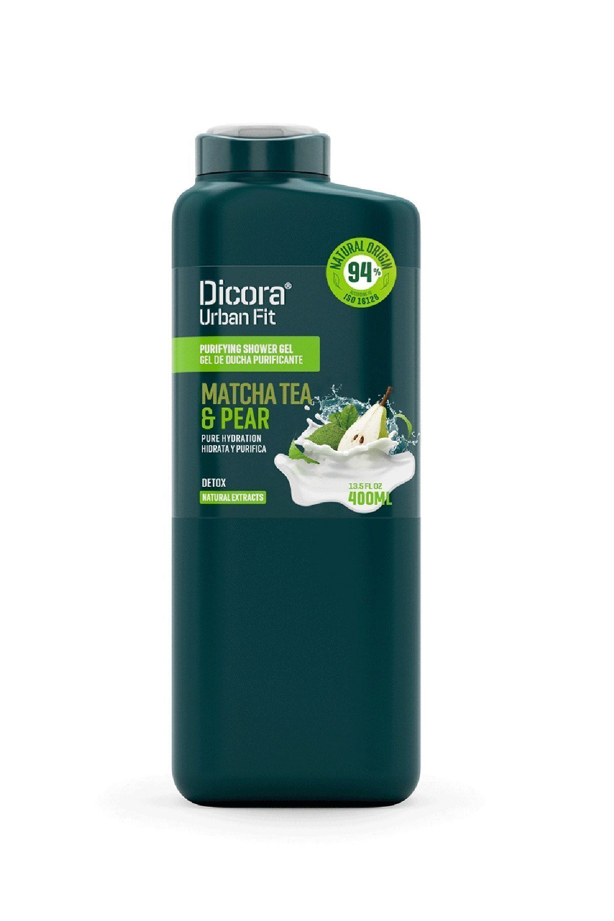 ژل دوش Urban Fit Detox Matcha and Pear 400 ml DICORA URBAN FIT