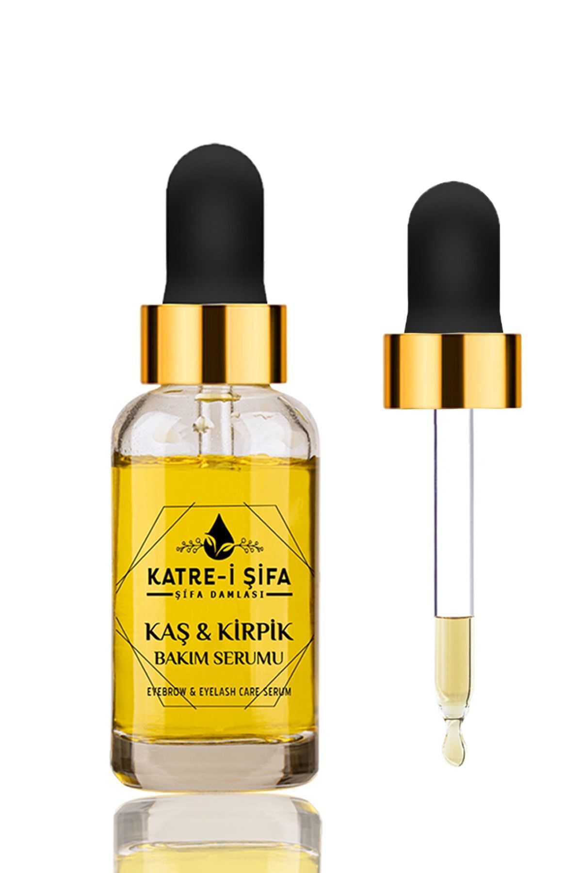 فرمول ویژه تقویت کننده ابرو و مژه روغن مراقبت طبیعی با ویتامین E 20 میلی لیتر Katre-i Şifa