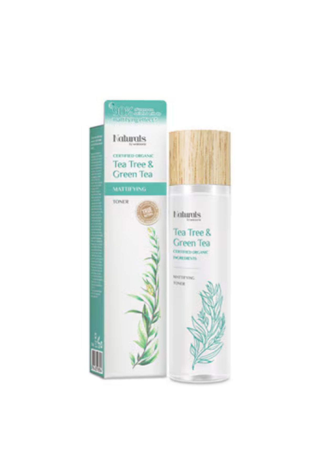 تونیک درخت چای و چای سبز پاک کننده و مات کننده ارگانیک 150 میلی لیتر Naturals By Watsons