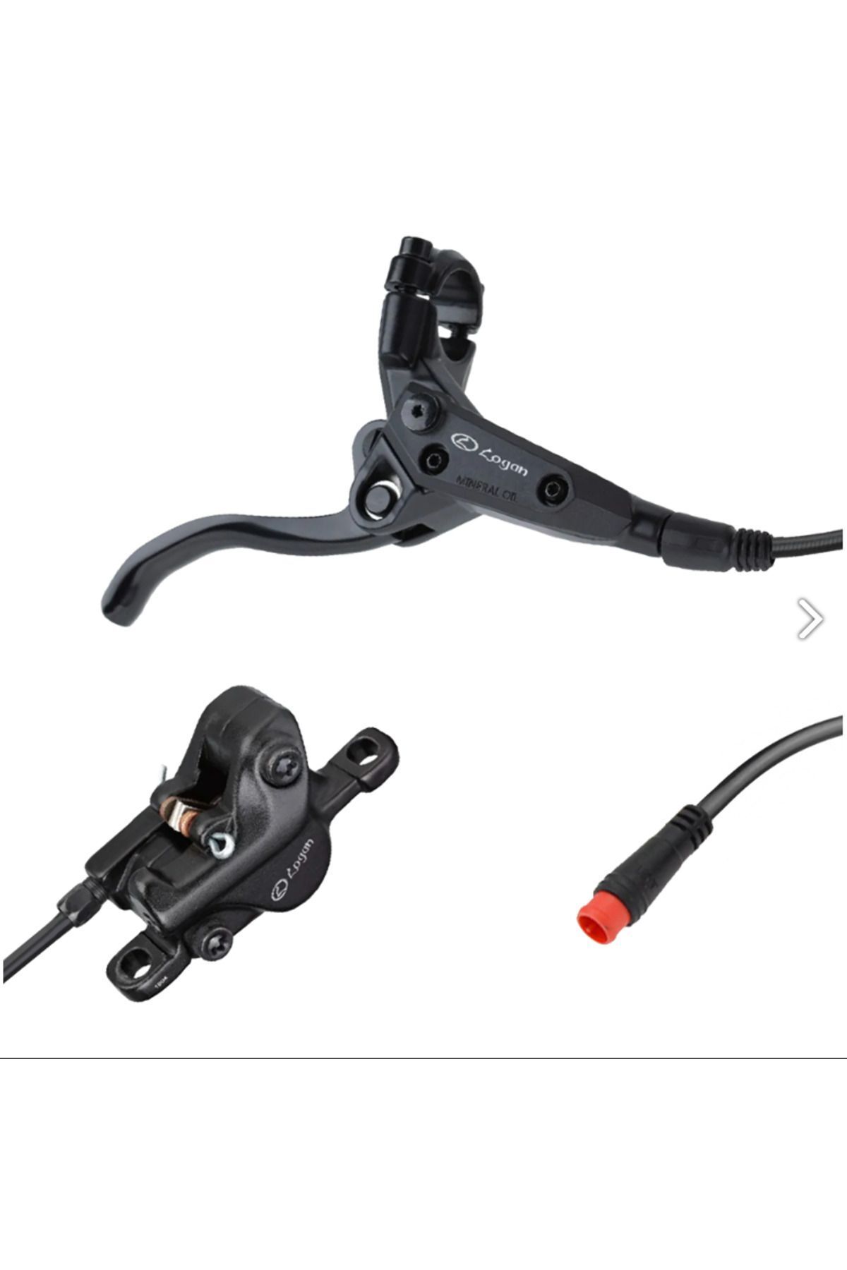 Logan Bike Brakes Black Hydraulic Disc Brake