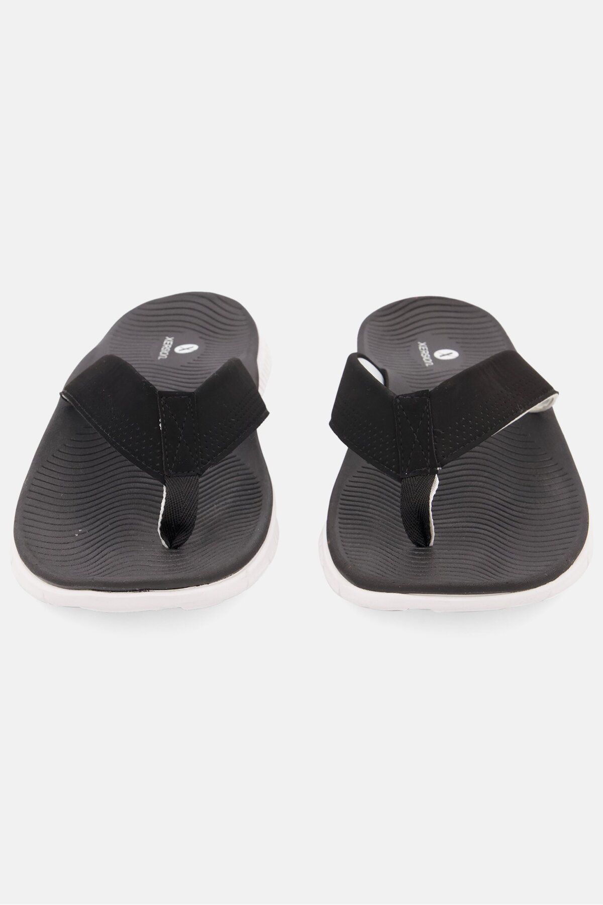 Xersion Men Slip On Slipper Black White Trendyol