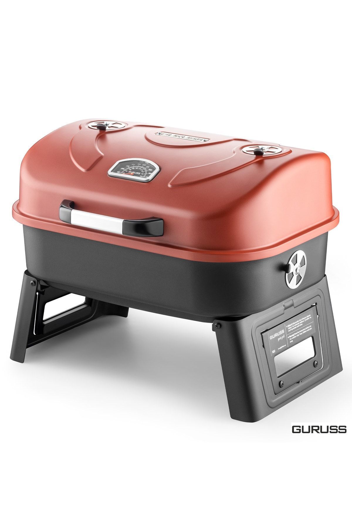 Go & Grill Barbekü Mangal Tam Set Oksit Kırmızı 2