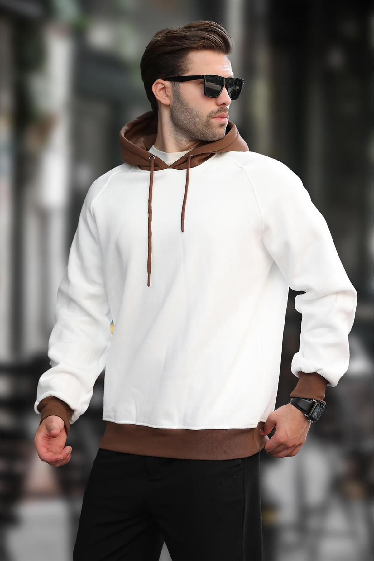 سویشرت کلاهدار اکرو 7073 Madmext