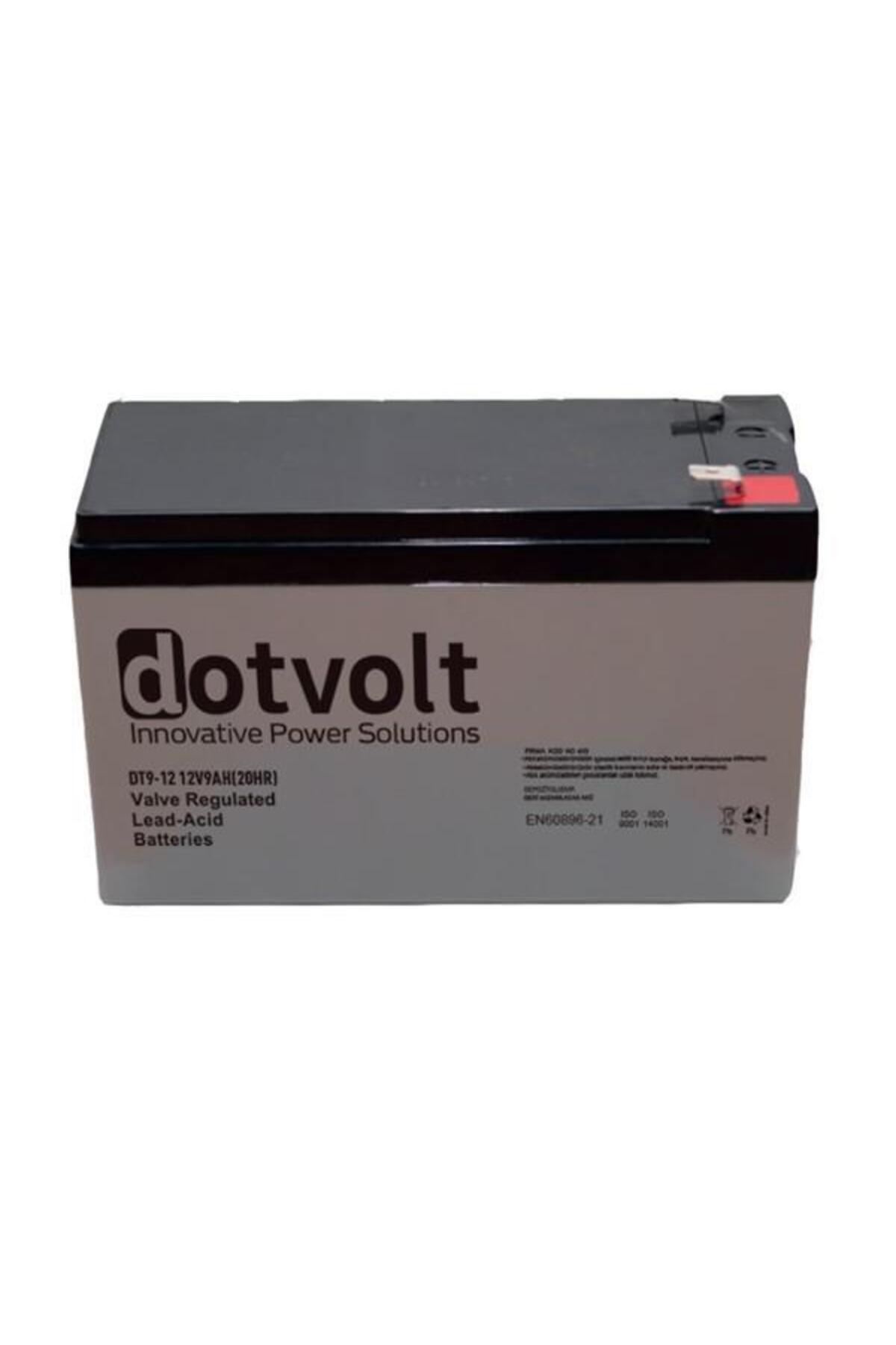 Dotvolt 12v 9amper Dt9-12 Kuru Tip Akü