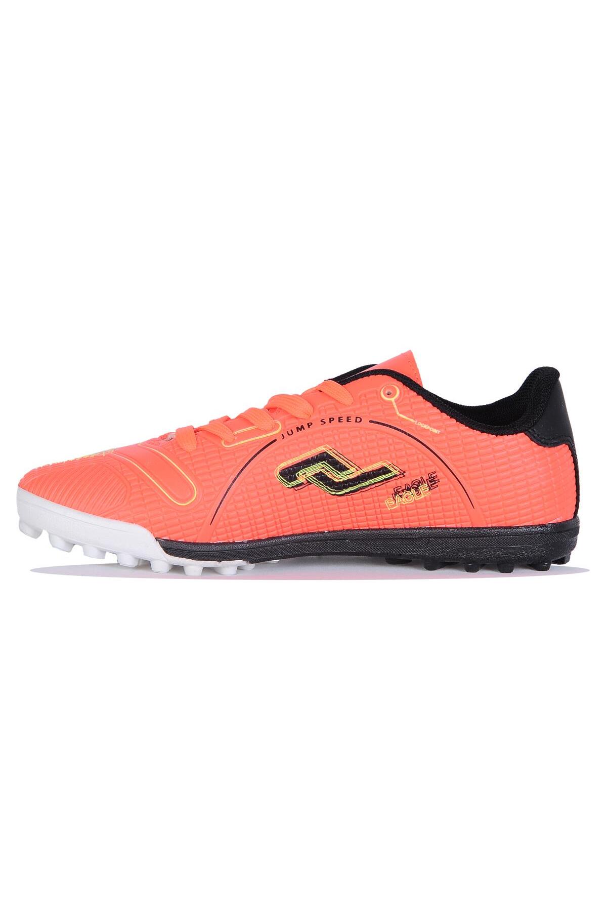 کفش Jump فوتبال مردانه Orange Astroturf Turf 28006 اورجینال - تصویر 3