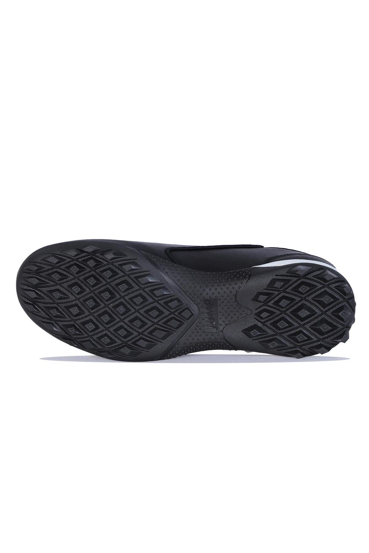29597 کفش Jump فوتبال مردانه آقای Black Astroturf Turf اورجینال - تصویر 4