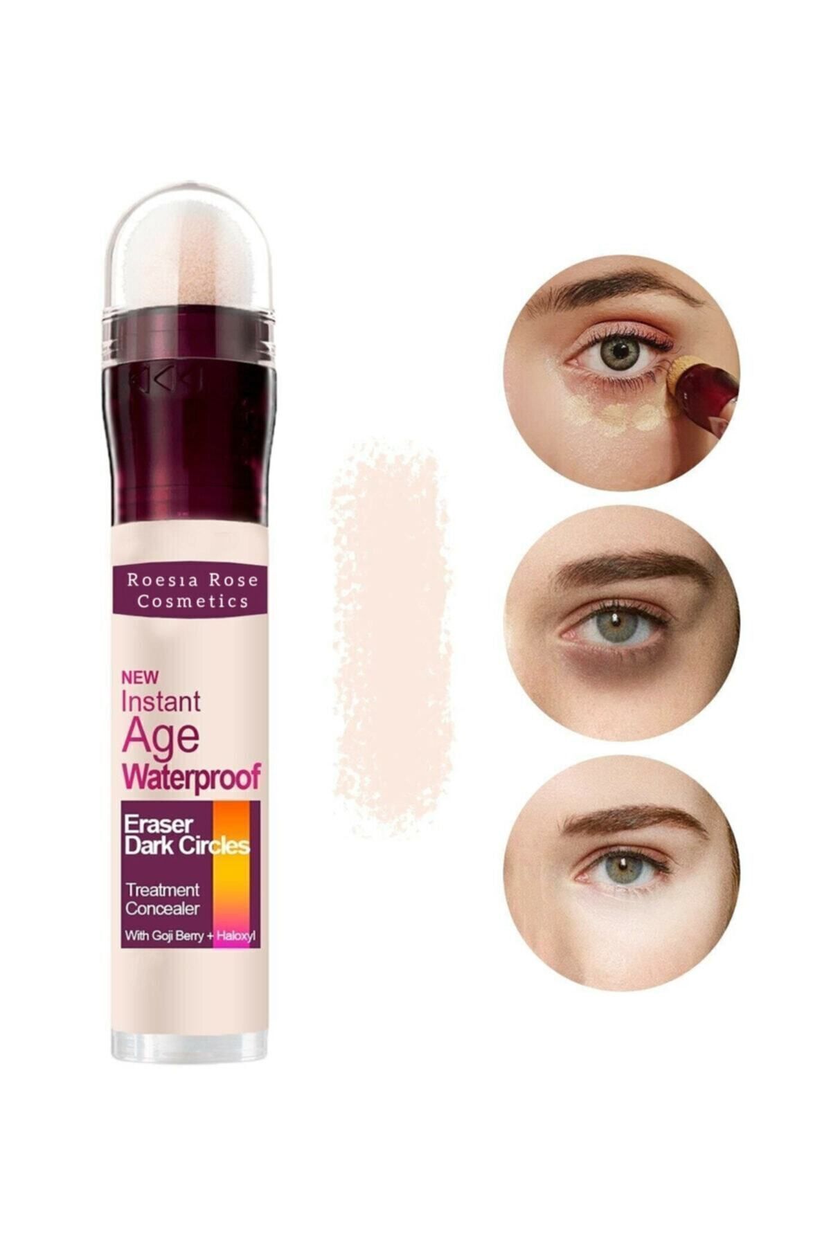 Rose Anti Age Waterproof Göz Altı Kapatıcı Orta Ton 6 Ml