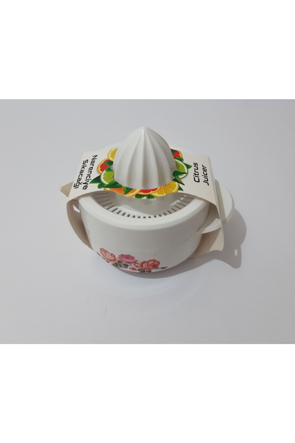 renkli çiçekler-Melamine Lemon Bowl Citrus Juicer 6