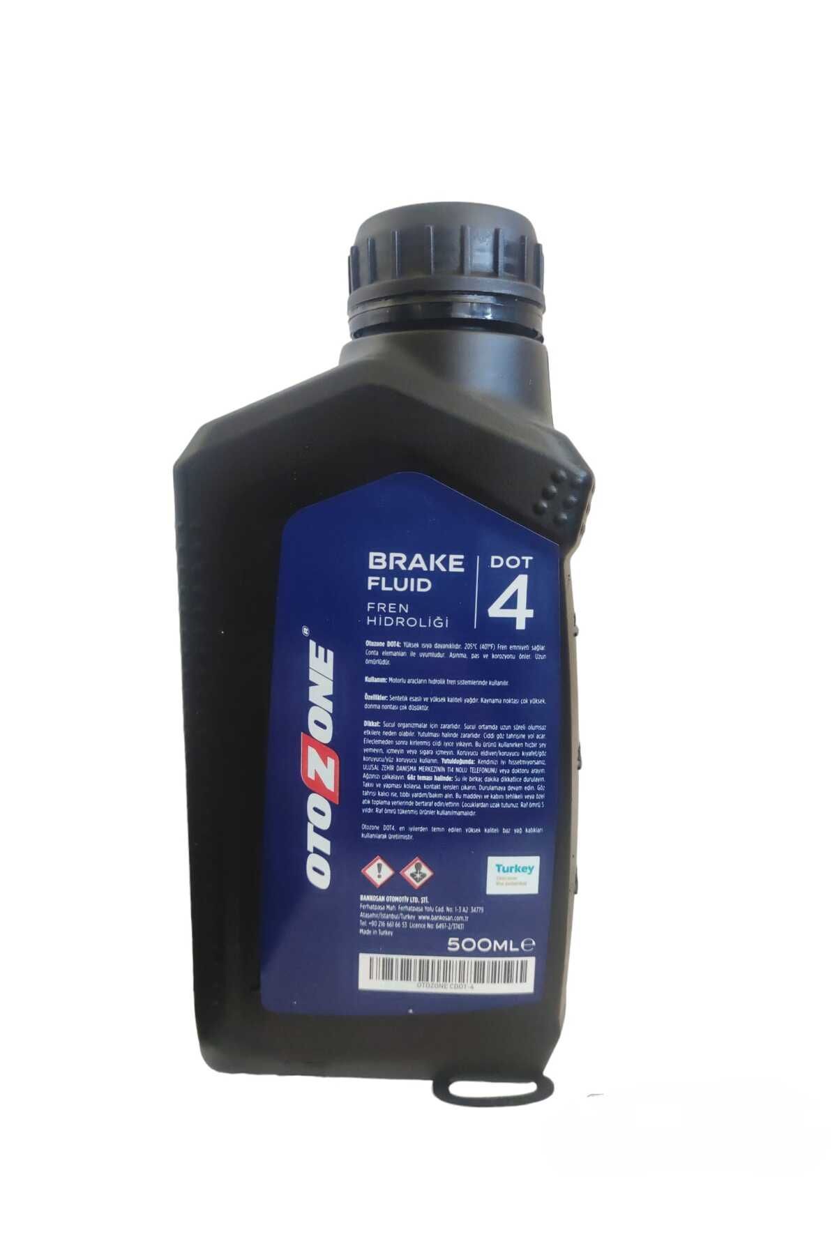 Lubex OTOZONE HİDROLİK FREN YAĞI DOT4 500 ML
