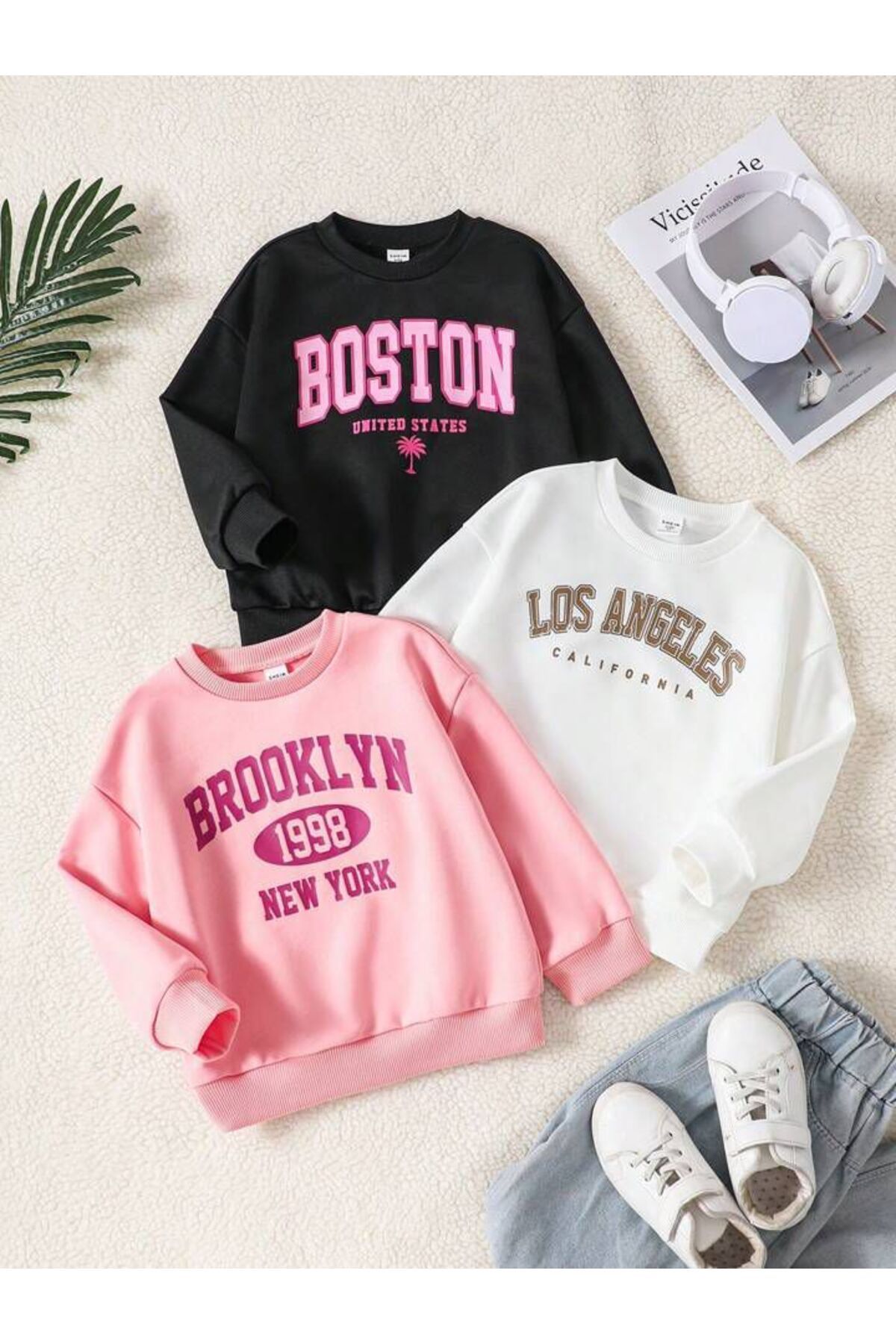 Pink and black kds top