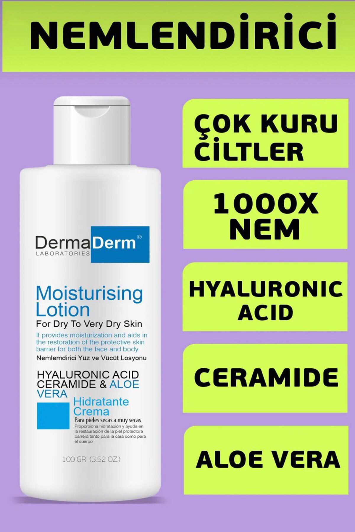 کرم صورت   DermaDerm | 8.6835E+11 اورجینال - تصویر 3