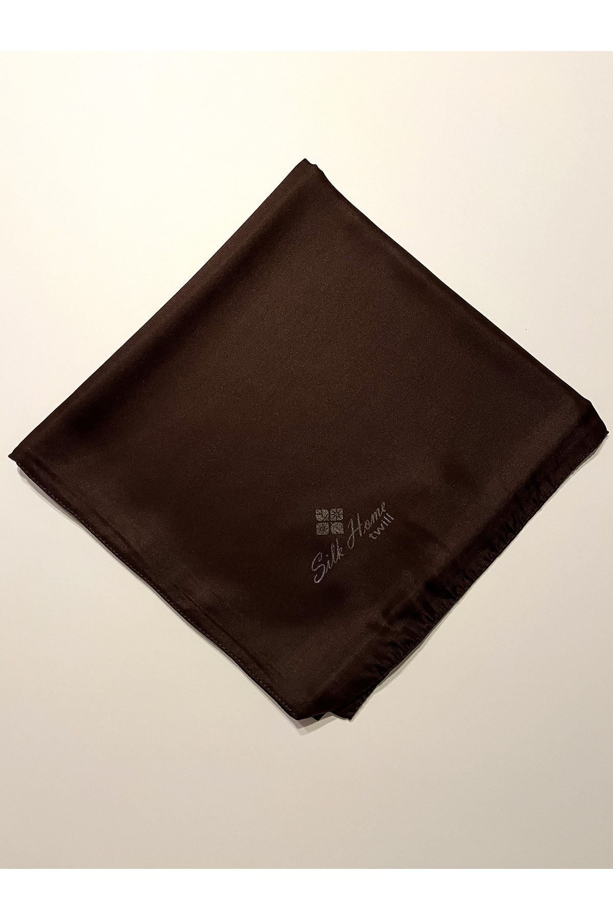 Silk Home-Μονόχρωμο κασκόλ Twill 3