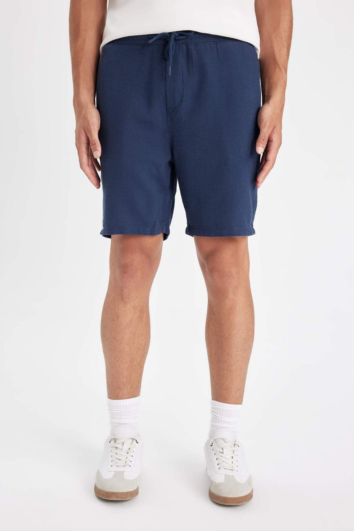 DeFacto-DFC - Relaxed Fit pamut rövidnadrág 4