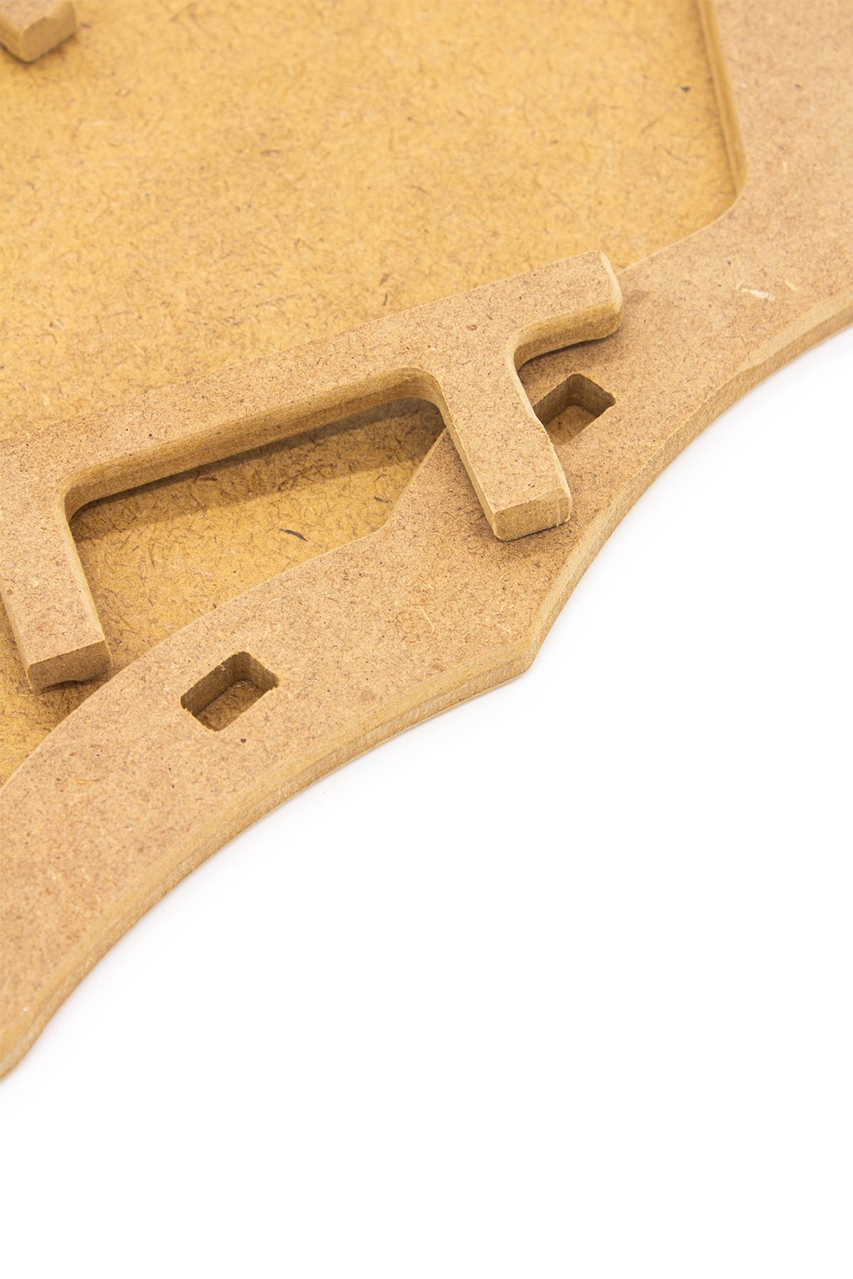 na neşeli ahşap-Rectangular Patterned Large Size Wooden Tray - Presentation, Handle, Painting 4