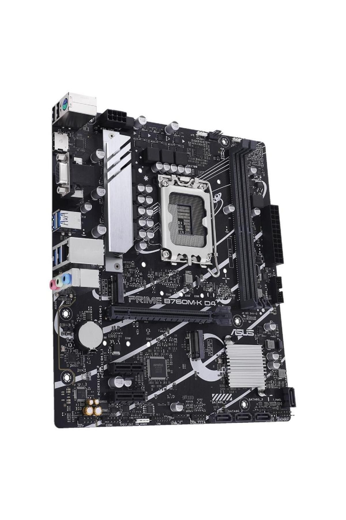 ASUS-برايم B760M-K D4 5333 ميجا هرتز DDR4 RGB M.2 mATX 1700p 2