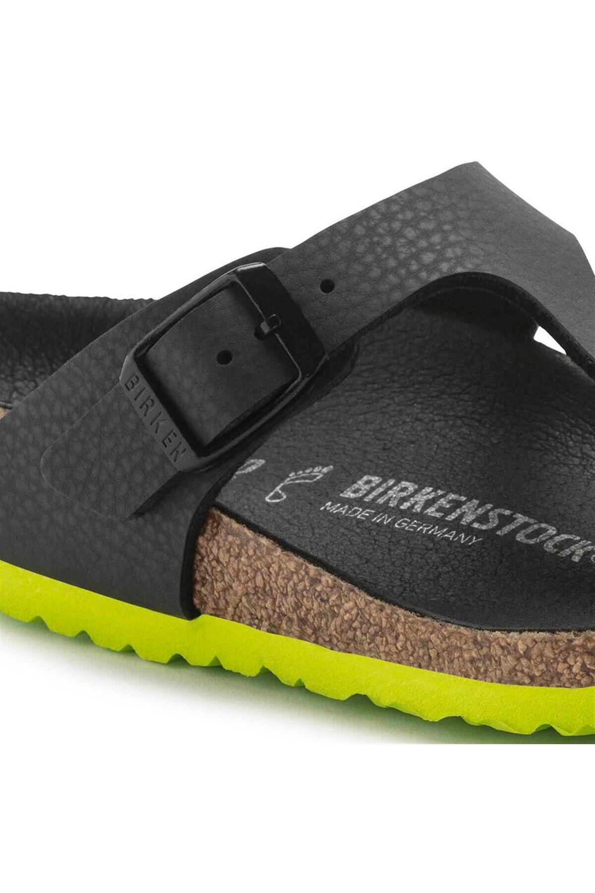 دمپایی بیرکن استاک پسرانه اوا مشکی  راسته      لباس خانگی | Birkenstock 1024387 - تصویر 6