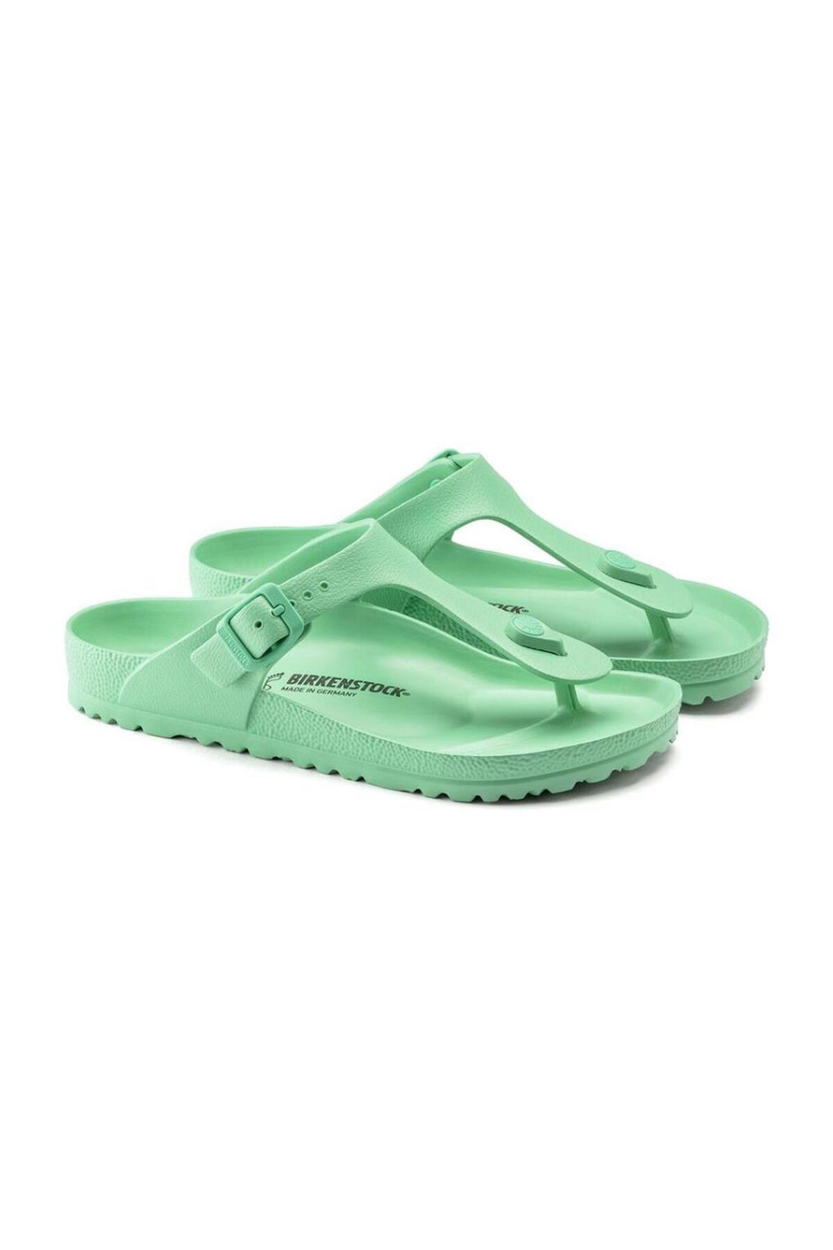 دمپایی Birkenstock بیرکن‌استوک جیزه ایوا 1019158 جید پررنگ اورجینال - تصویر 4