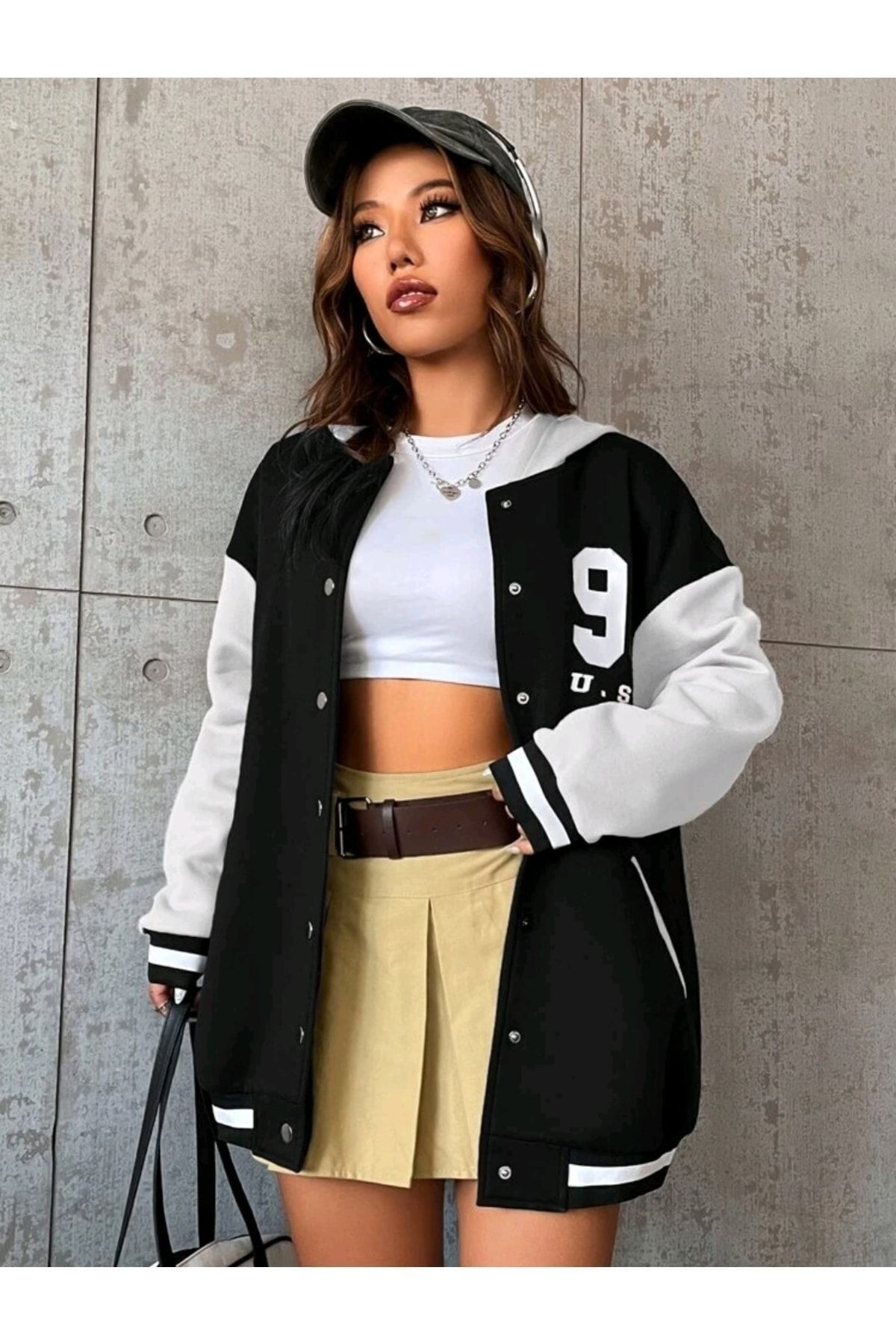 ژاکت مردانه مشکی Genel Markalar | 74646165 اورجینال - تصویر 3