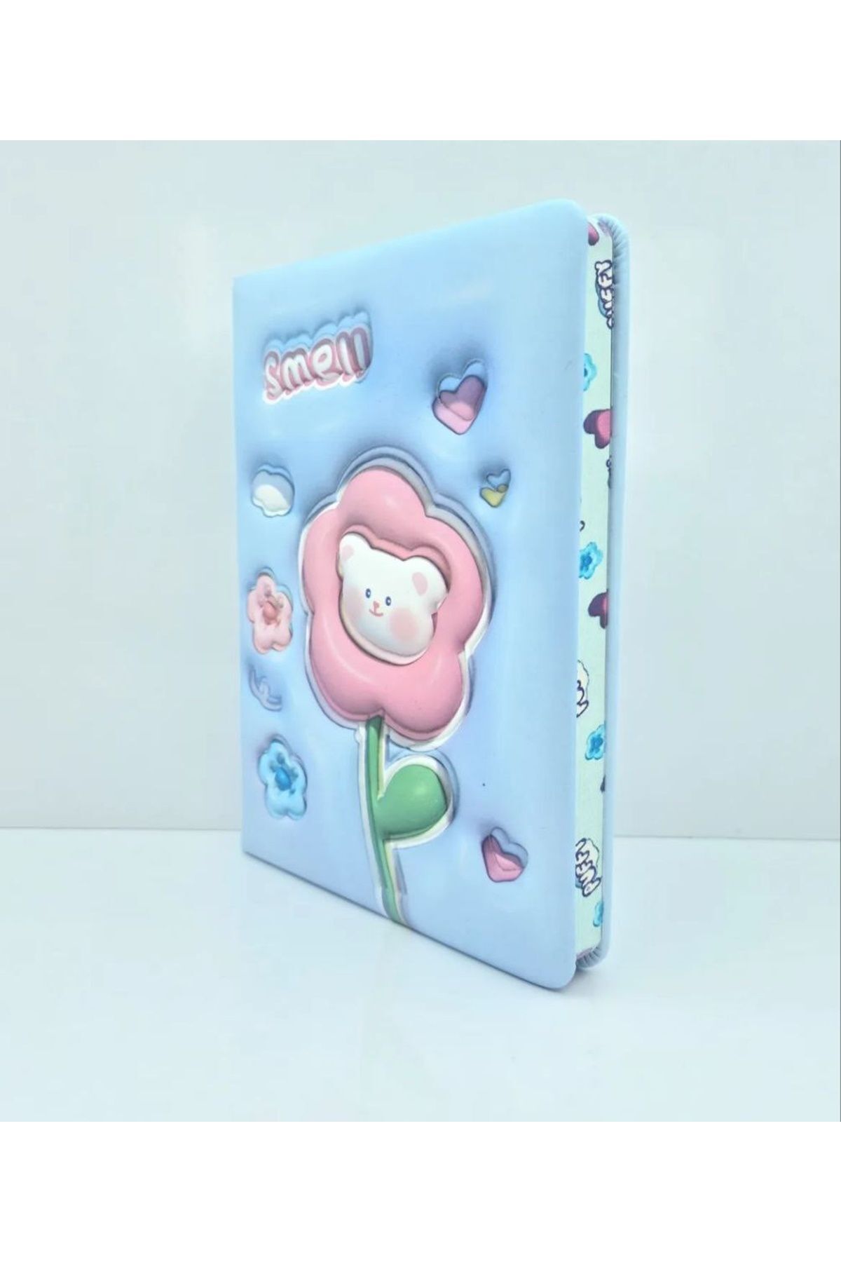 senacacollection-3d Embossed Micro Puffy Fluffy Squishy Notebook 2
