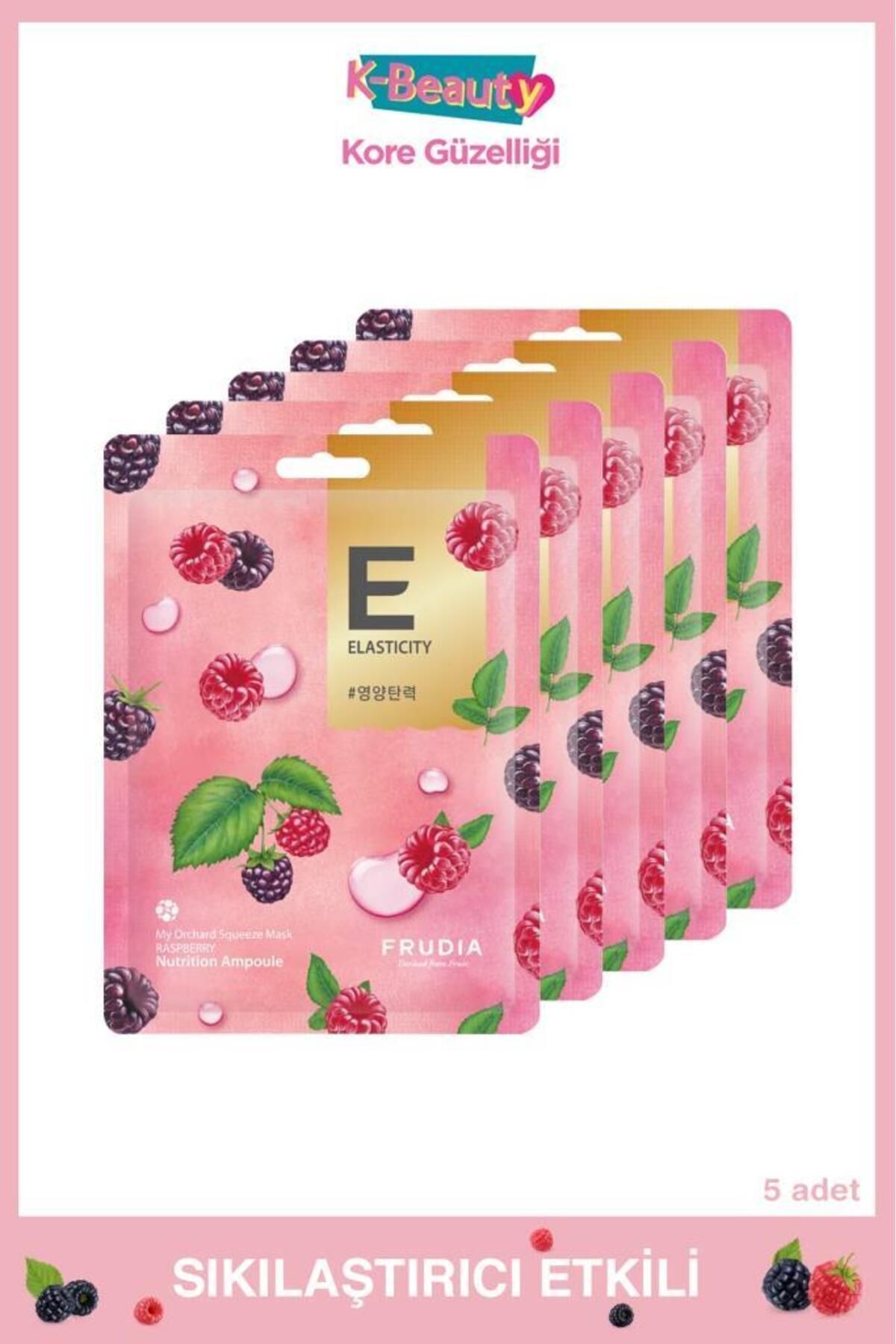 ماسک صورت باغچه من توت فرنگی 5 عددی Frudia