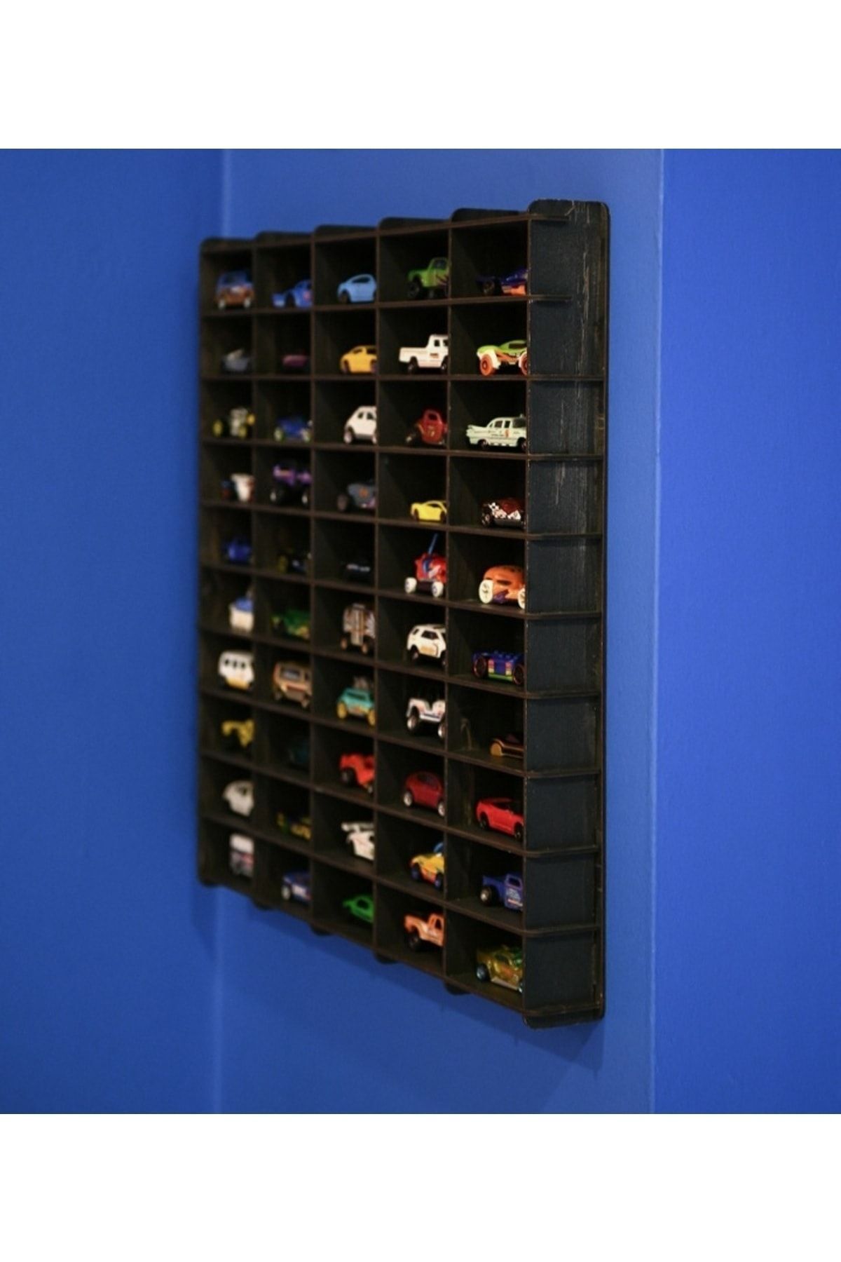 wudie Oyuncak Araba Rafı 50'li Eskitme Siyah fotoğrafı 3 (önizleme)