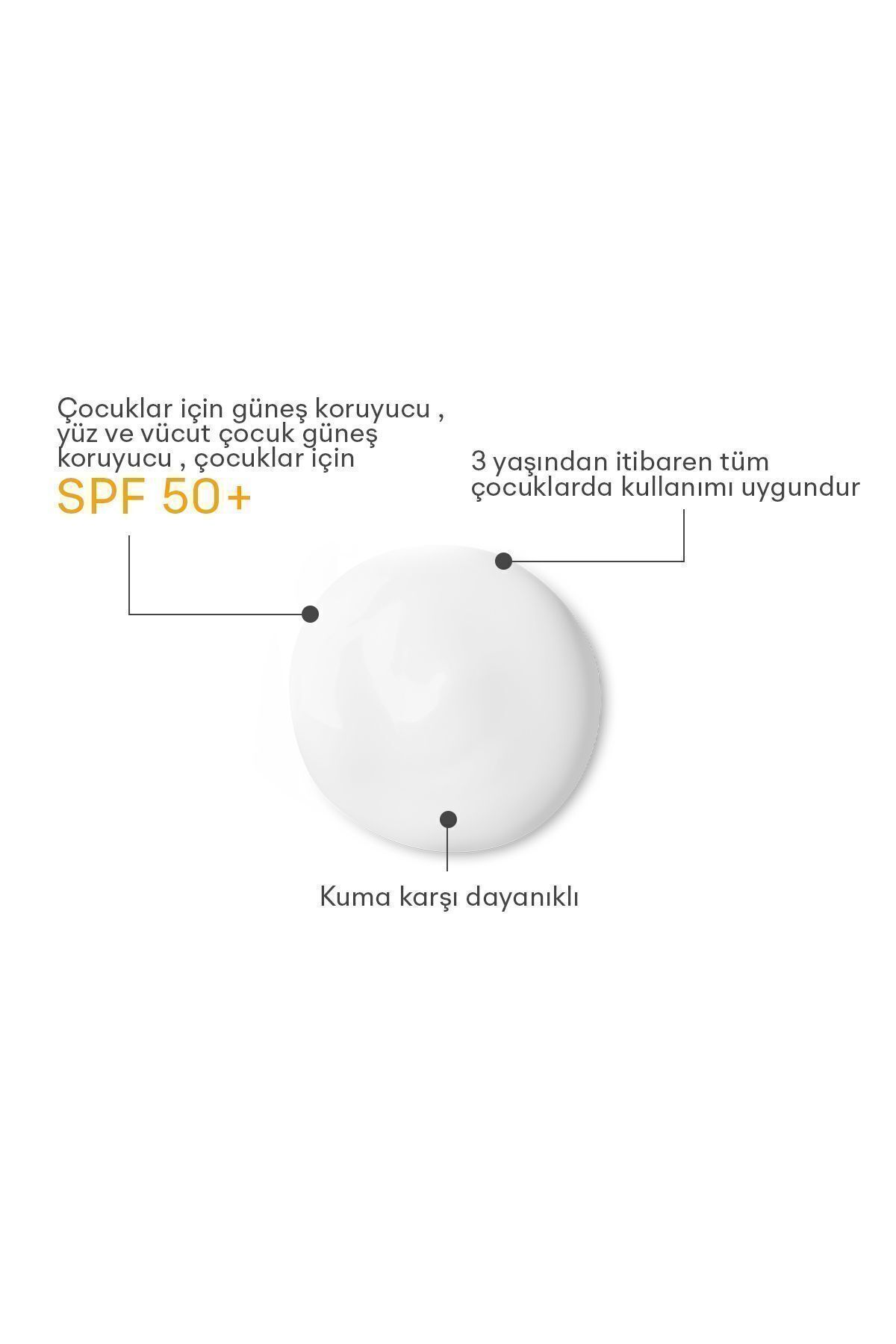 Çocuk Sun 50 Spf 150ml — TYC00734435195 — تصویر 3 از 4