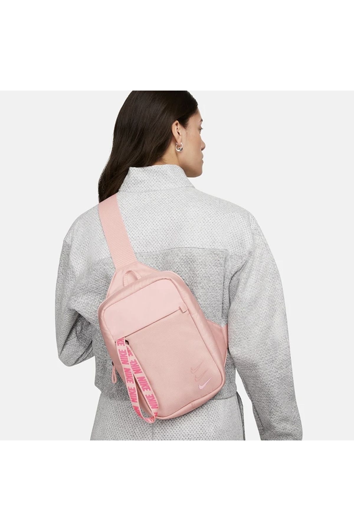 Nike pink crossbody bag clearance