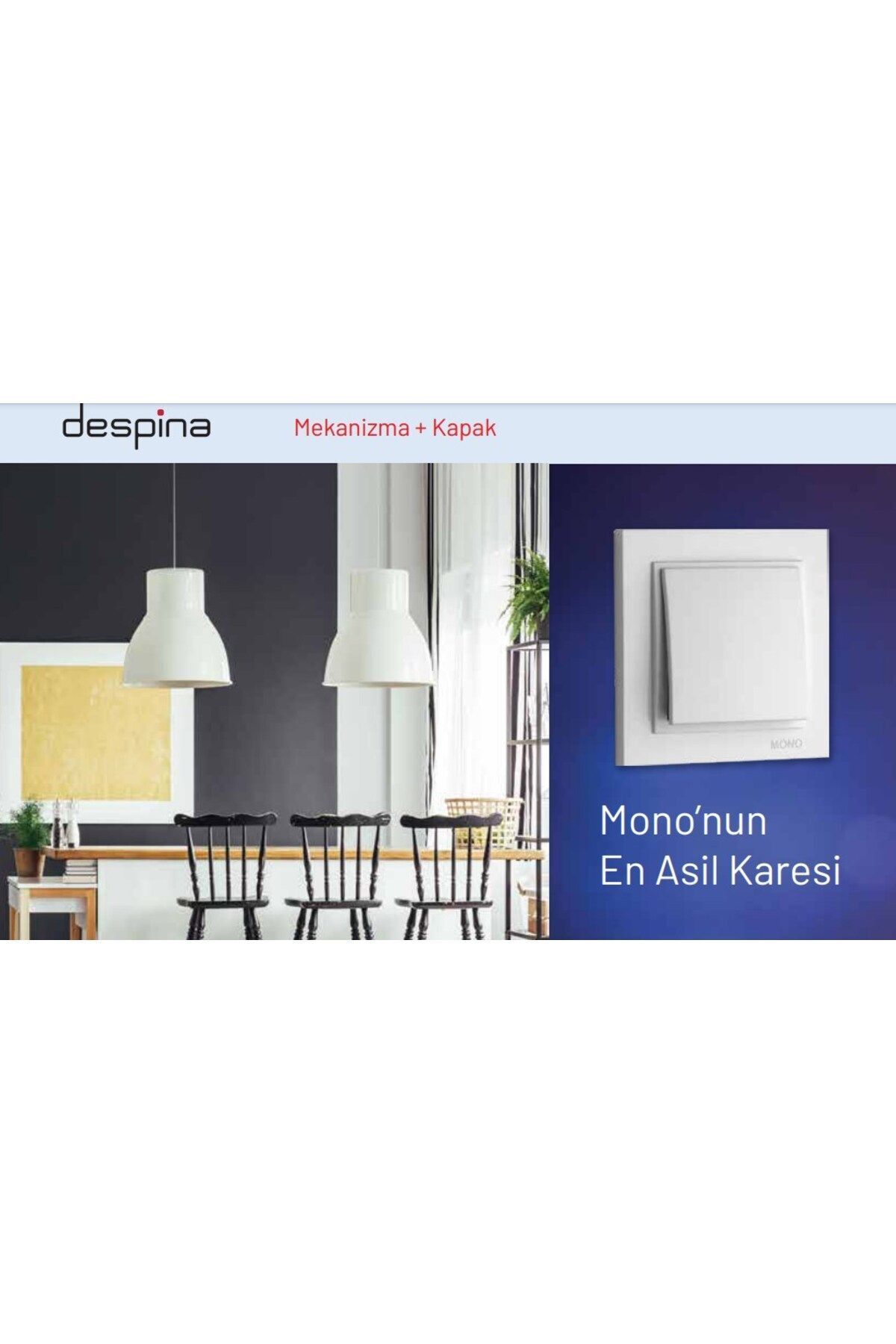 YTE-Mono Despina White Frame - Key Included 5