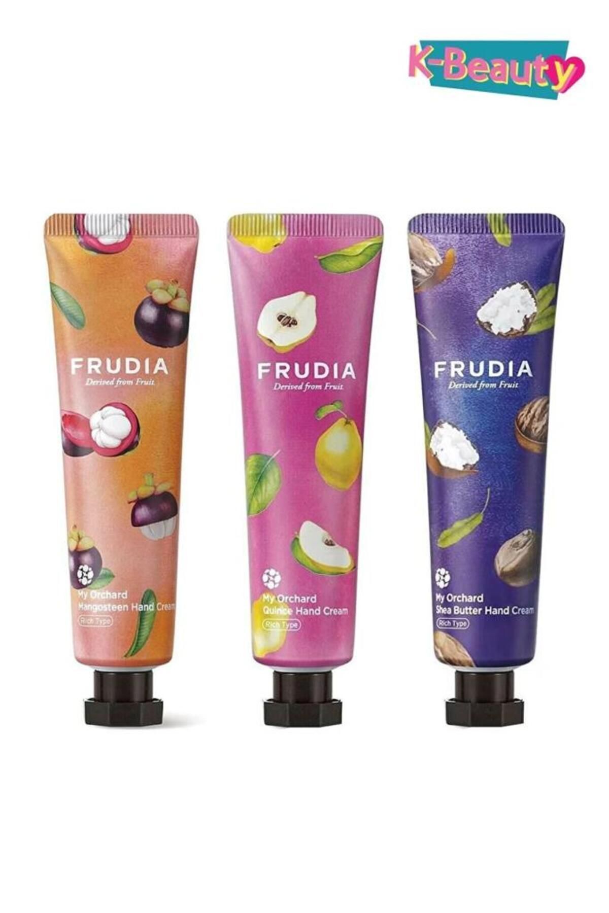 کرم دست شی باتر، کرم دست منگوستین و کرم دست کوینس Frudia