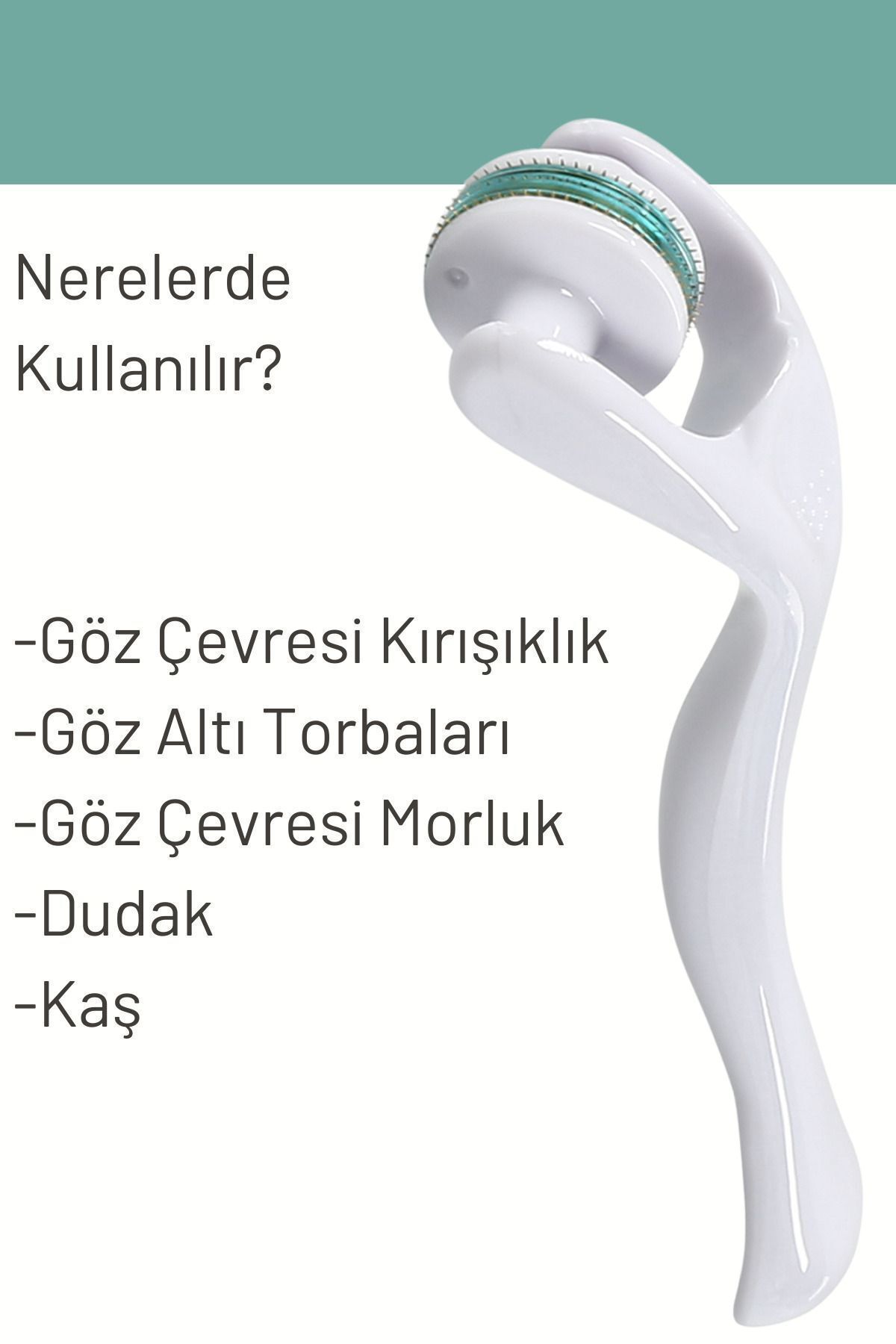 درمارولر چشم سوزنی 0.25mm 180 -100% تیتانیوم Dermapolin