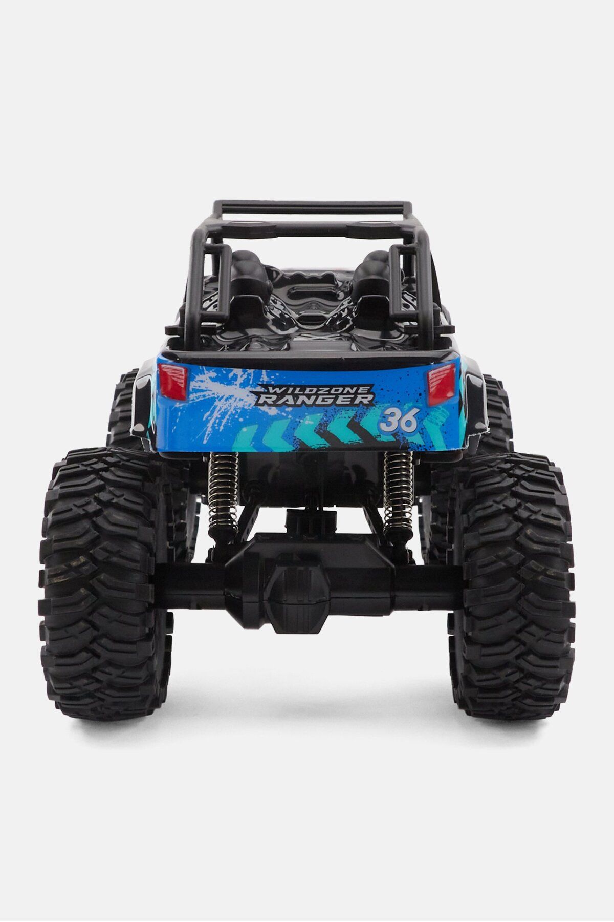 Anko-Remote Control  Wild zone Ranger 4 x 4 Car, Red/Black Combo 5