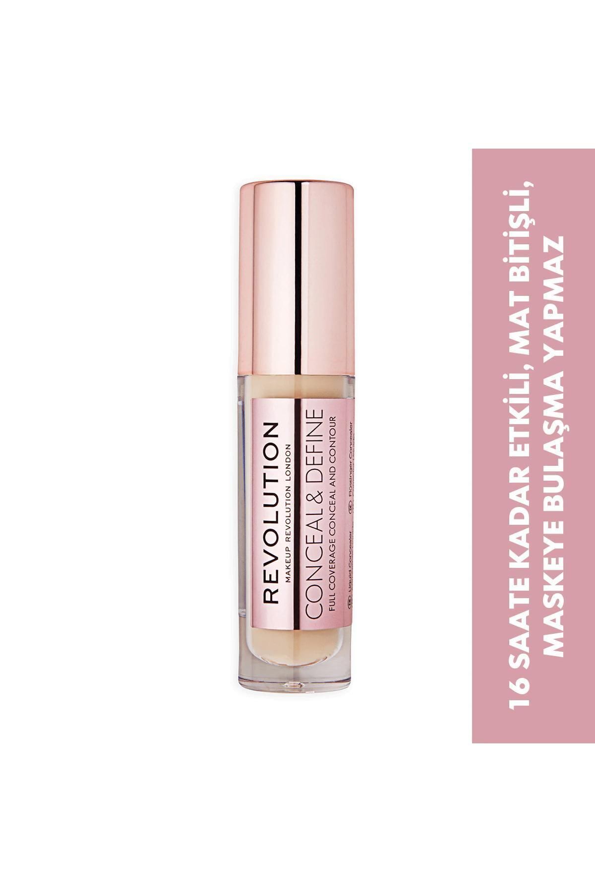 Revolution-Conceal Define 16 Hour Effective Matte Finish Concealer No: C5 2
