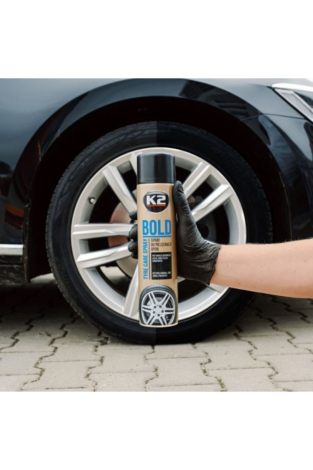 Bold 600 Ml Lastik Parlatıcı Ve Koruyucu Sprey