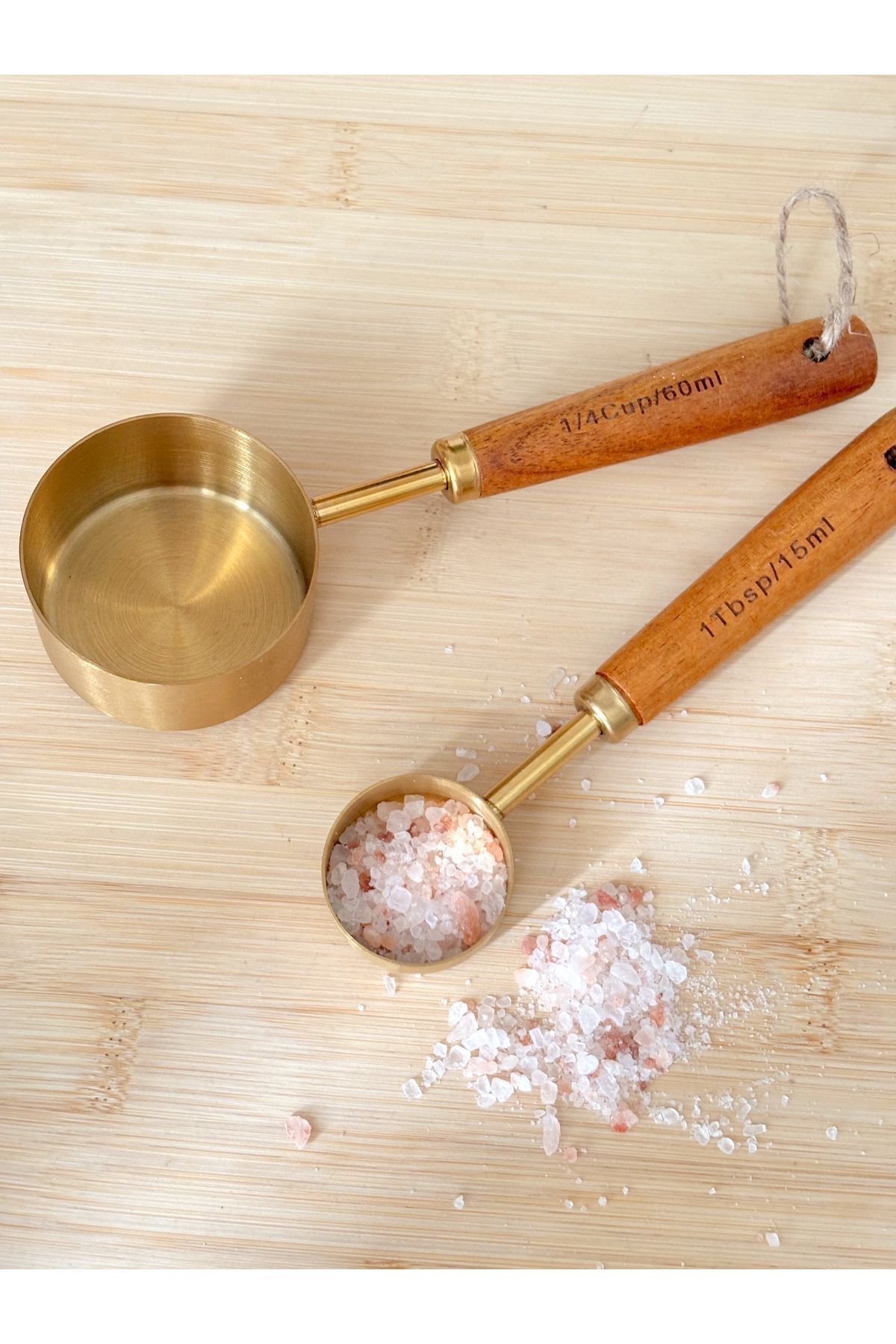 Minika Home-Set of 2 Measuring Spoons with Volume 15 ml and 60 ml 2