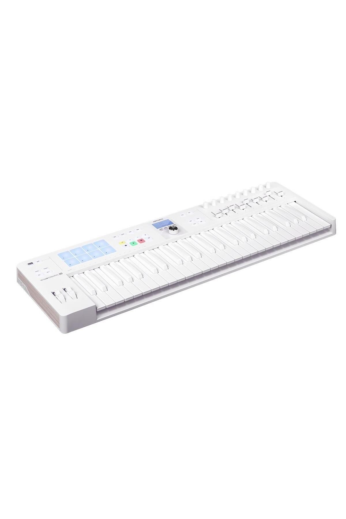 ARTURIA Keylab 49 Essential MK3 MIDI Klavye - Alpine White