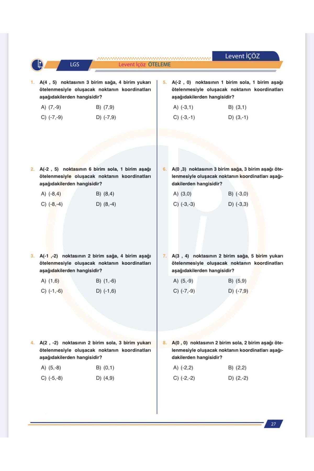 Lgs Matematik-lgs En En En Başlangıç Seti 4 Lü Set