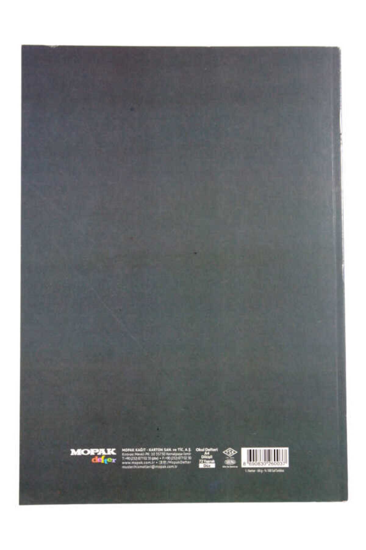 Mopak-A4 72 Sheets Unlined Jerseys Map Method Notebook 1