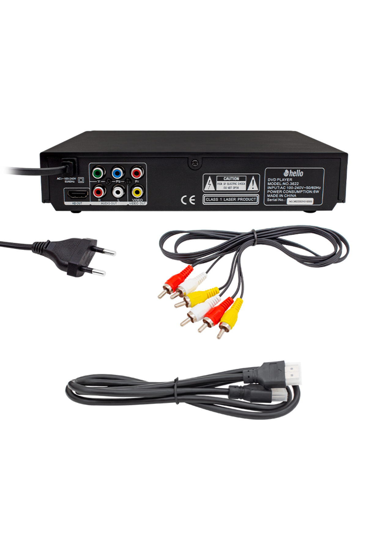 Findit HELLO HL5483 USBHDMI DVD/DIVX KUMANDALI HD DVD PLAYER (2818