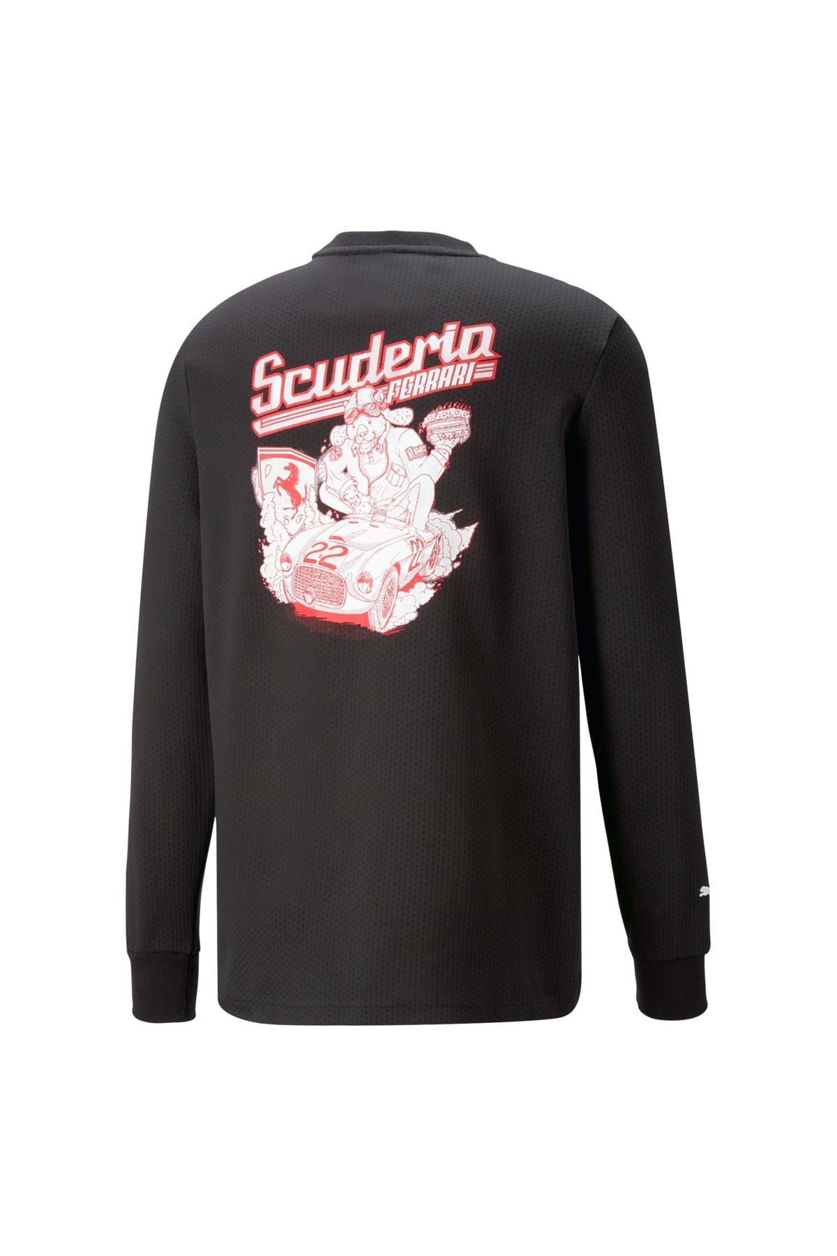Puma Ferrari Race Graphic Crew Erkek Sweatshirt Erkek Giyim