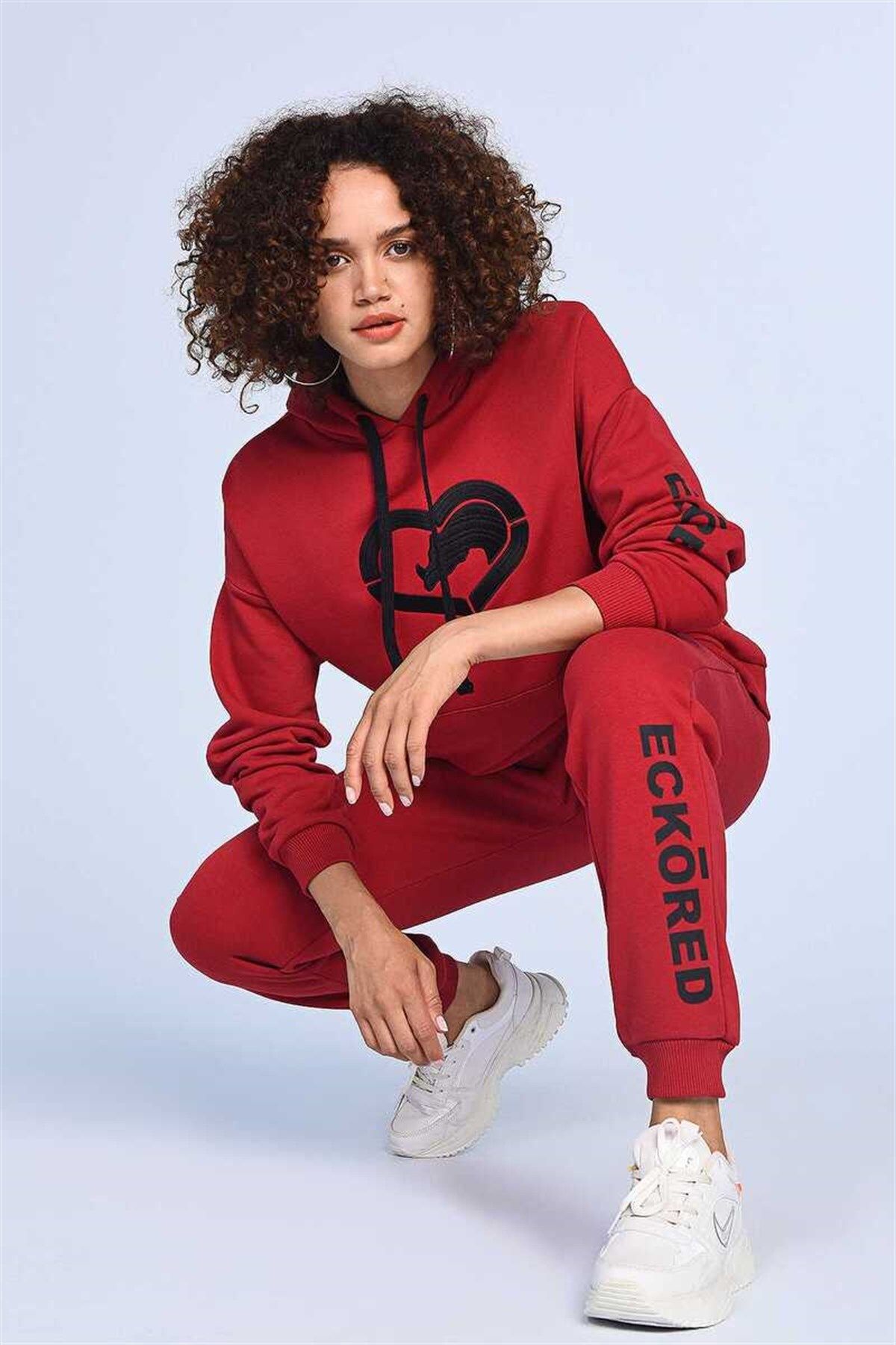 Ecko Unltd Ecko Red Harden Women s Printed Hoodie Trendyol