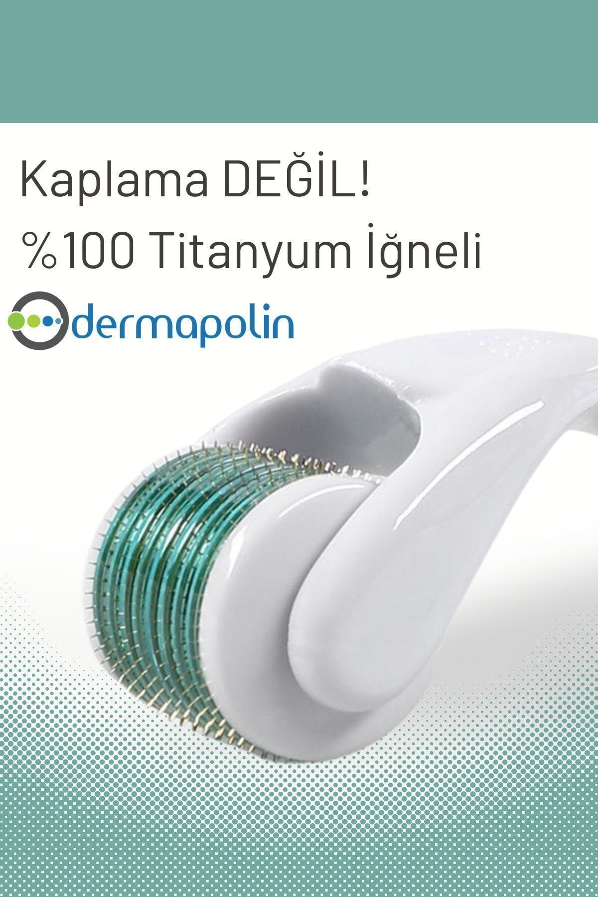 درمارولر سوزنی 1.00mm 540 - 100% تیتانیوم Dermapolin