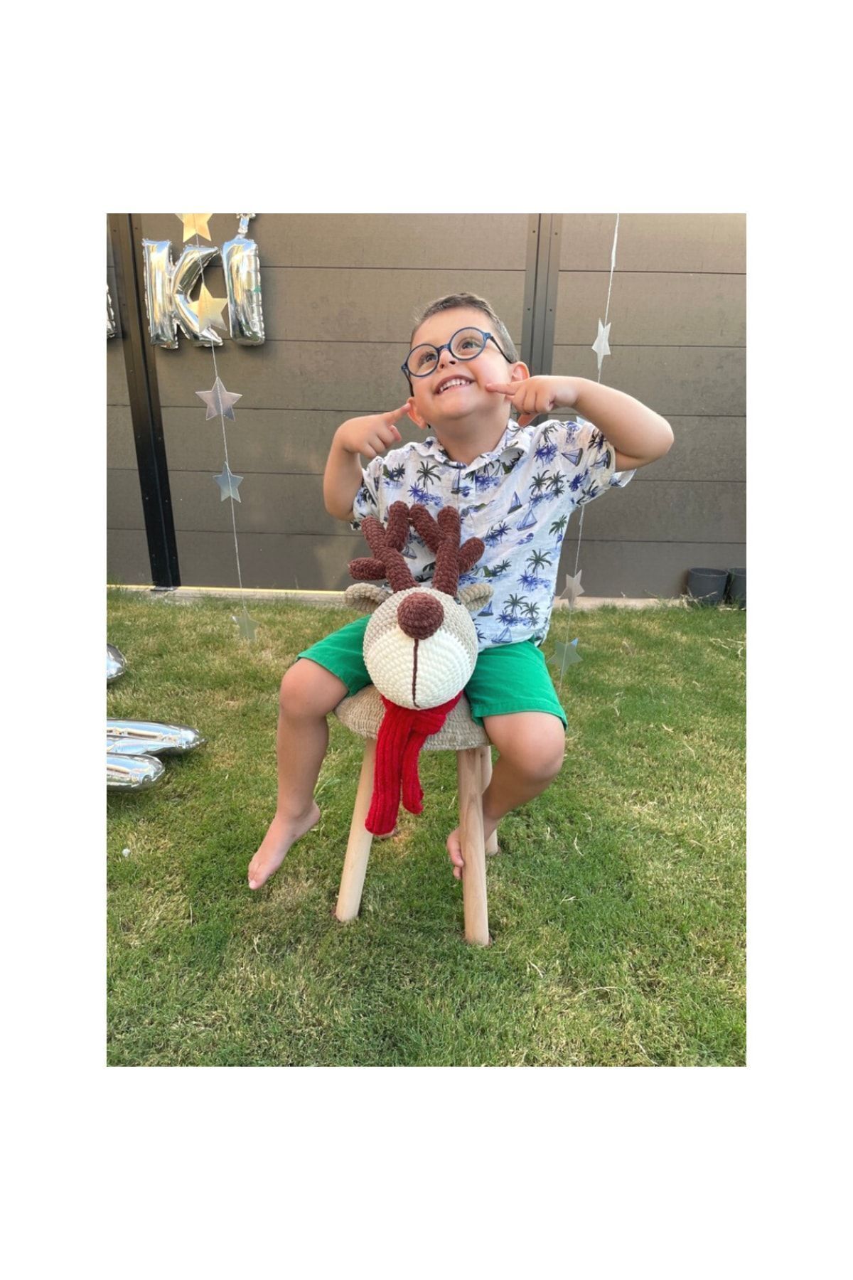 Parmos Kids Seats for Fun Geyik Oyun Taburesi fotoğrafı 4 (önizleme)